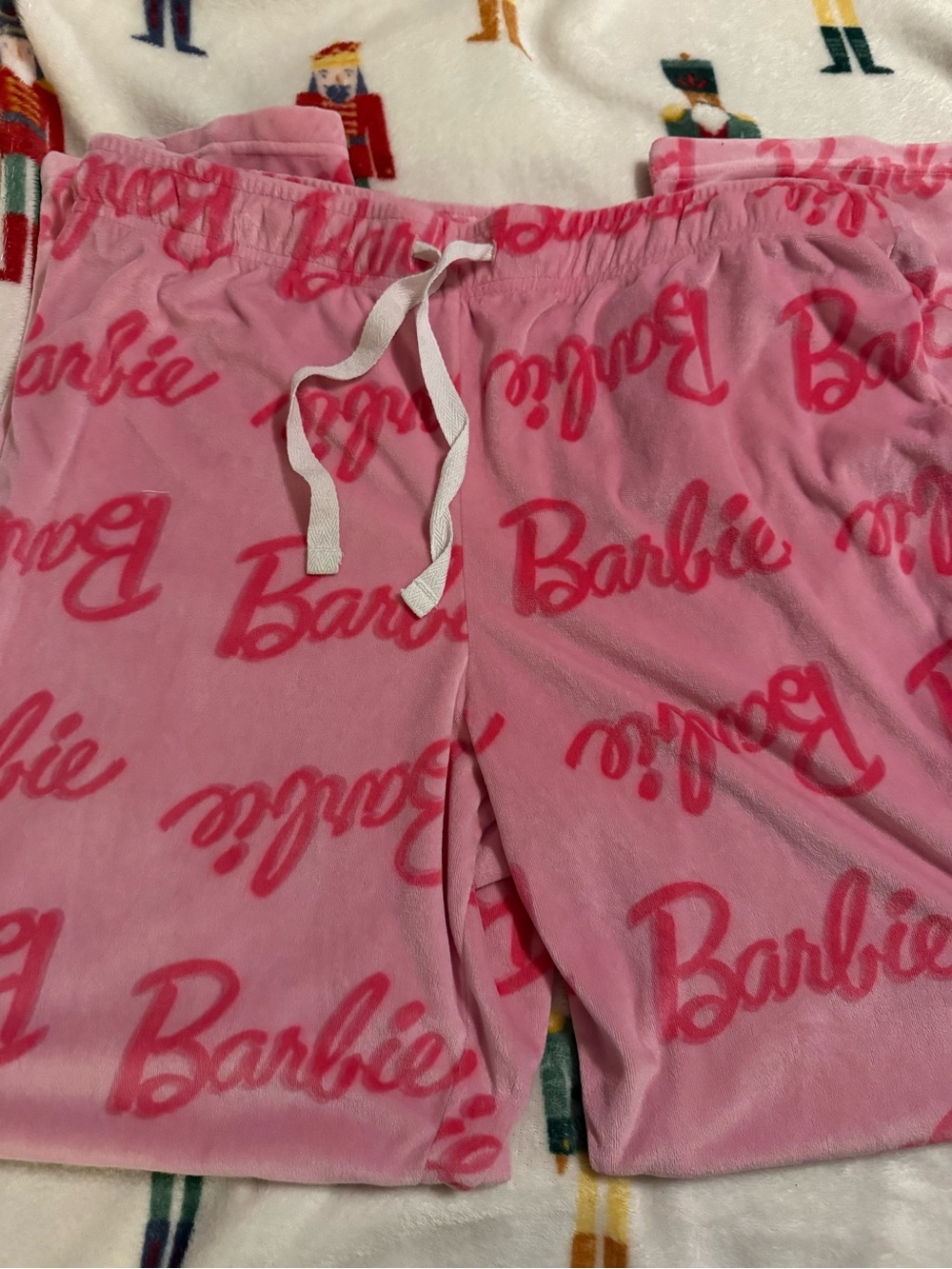 Barbie Pink Logo Fleece Shorts